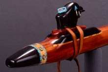 Pernambuco  Native American Flute, Minor, Low E-4, #I5L